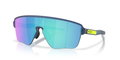 Okulary przeciwsłoneczne Oakley Corridor SQ (kolor szkła: Prizm sapphire) niebieskie matowe - 1 para okularów